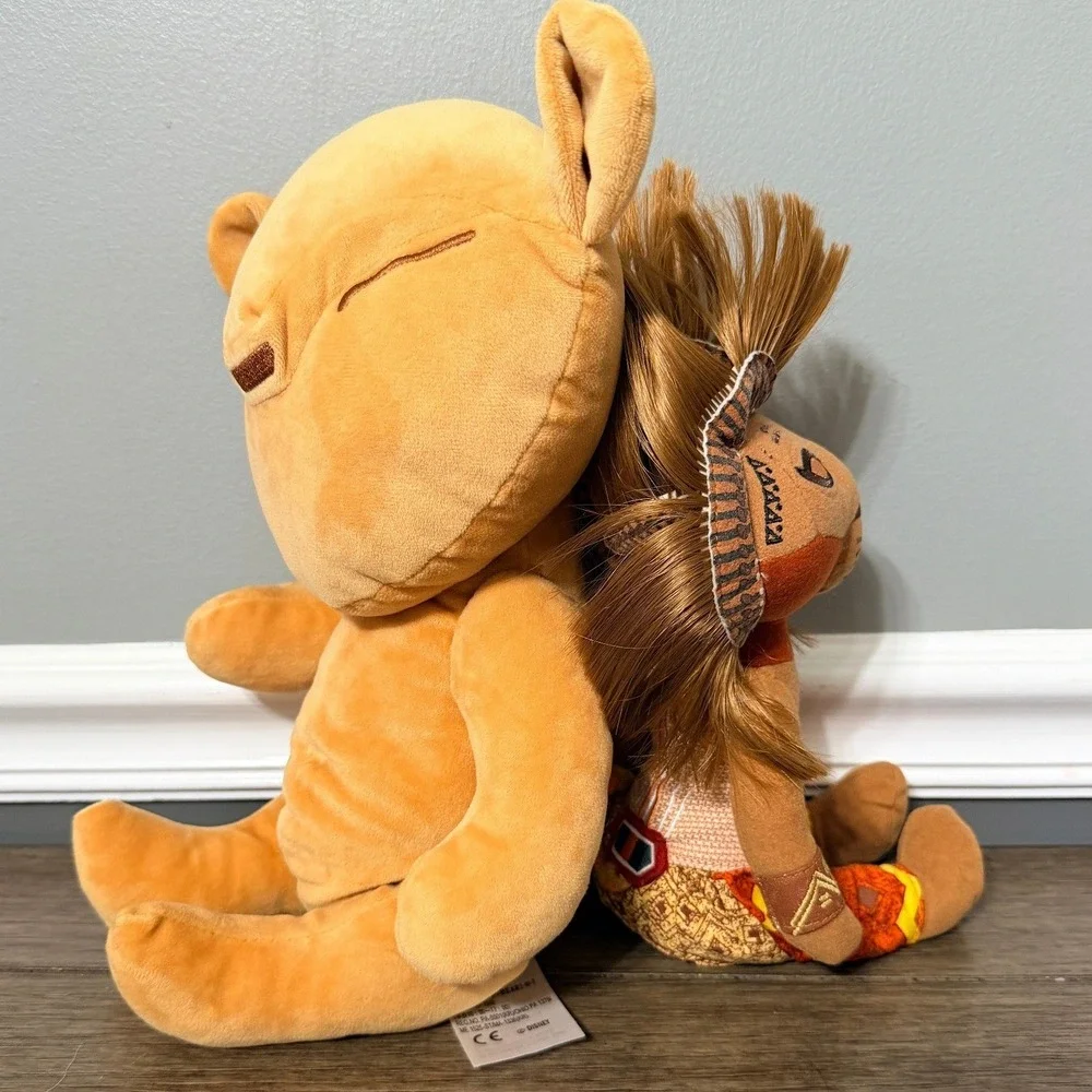 Disney The Lion King Simba Plush Set Broadway Live Stuffed Animal Toy